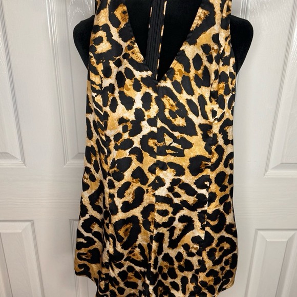TOBI Leopard print romper SZ MED - Picture 1 of 7